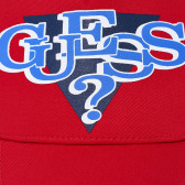 Καπέλο με λογότυπο της μάρκας, για αγόρια, κόκκινο Guess 280778 3