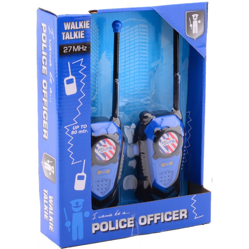 Walkie-talkie αστυνομικό, με εμβέλεια έως 80 μέτρα  281101
