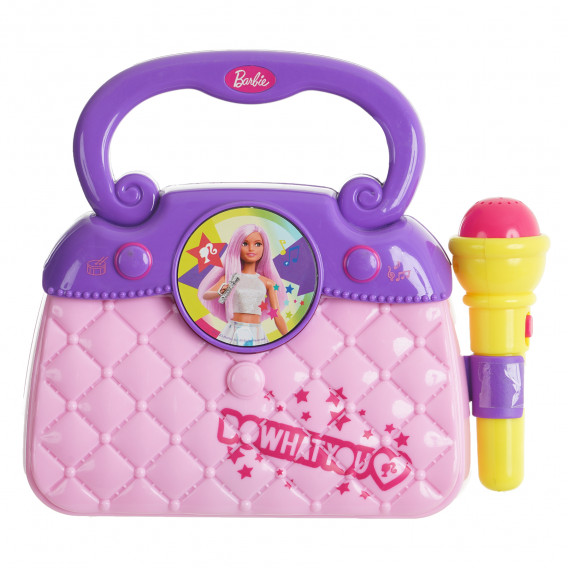 Βρεφική τσάντα με μικρόφωνο Barbie 281313 