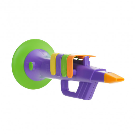 Παιδική τρομπέτα με 4 νότες, σε μοβ χρώμα Claudio Reig 281328 4