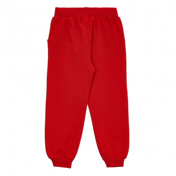 Σετ φούτερ δύο κομματιών με αθλητικό παντελόνι, με κόκκινο χρώμα Acar 282087 13