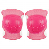 Σετ προστατευτικών για γόνατα, αγκώνες και καρπούς μεγέθους S, ροζ Amaya 282863 4
