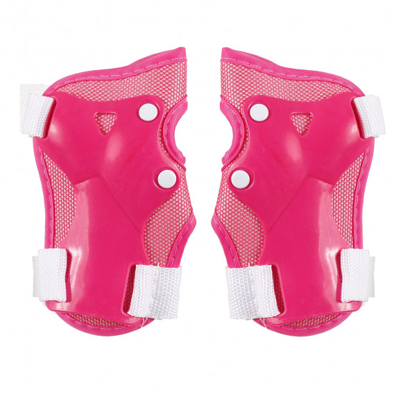 Σετ προστατευτικών για γόνατα, αγκώνες και καρπούς μεγέθους S, ροζ Amaya 282868 9