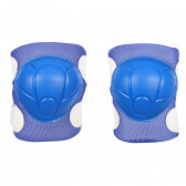 Σετ προστατευτικών για γόνατα, αγκώνες και καρπούς μεγέθους S, μπλε Amaya 282872 4