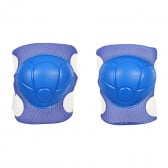 Σετ προστατευτικών για γόνατα, αγκώνες και καρπούς μεγέθους S, μπλε Amaya 282874 6