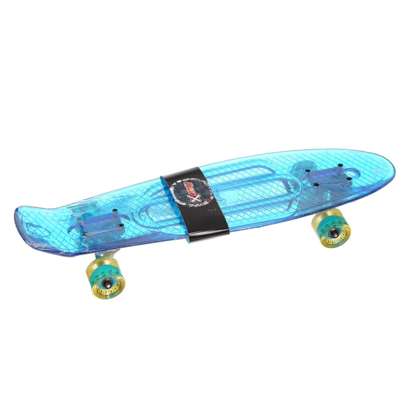 Μπλε μεγάλο διαφανές skateboard traction   283221