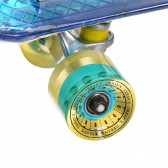 Μπλε μεγάλο διαφανές skateboard traction  Amaya 283222 2