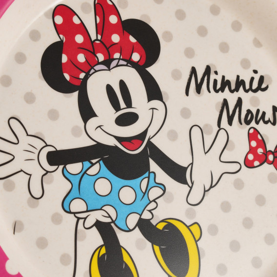 Πιάτο μπαμπού με εικόνα της Minnie Mouse Minnie Mouse 283236 2