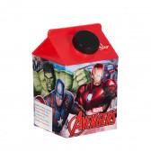 Πλαστικό τετράγωνο μπουκάλι 460 ml, με εικόνα Avengers Avengers 283278 