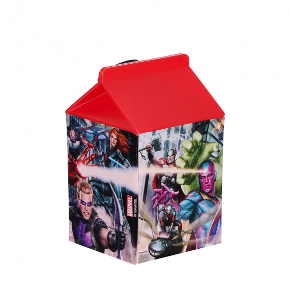 Πλαστικό τετράγωνο μπουκάλι 460 ml, με εικόνα Avengers Avengers 283279 2