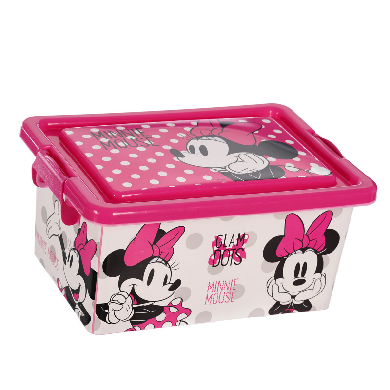 Κουτί αποθήκευσης Minnie Mouse - Πουά, 7 λίτρα  283307