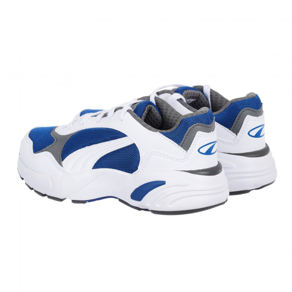 Αθλητικά παπούτσια σε μπλε και λευκό χρώμα Puma 284220 2