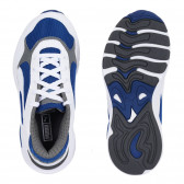 Αθλητικά παπούτσια σε μπλε και λευκό χρώμα Puma 284221 3