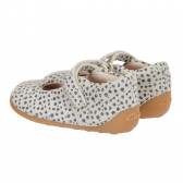 Δερμάτινα παπούτσια μπαλαρίνας για μωρό, μπεζ Clarks 284256 2