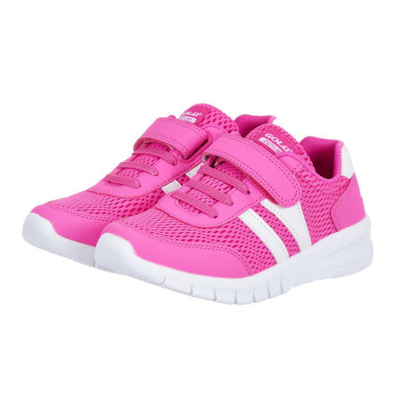 Αθλητικά παπούτσια με λευκές πινελιές, ροζ. Gola 284261 