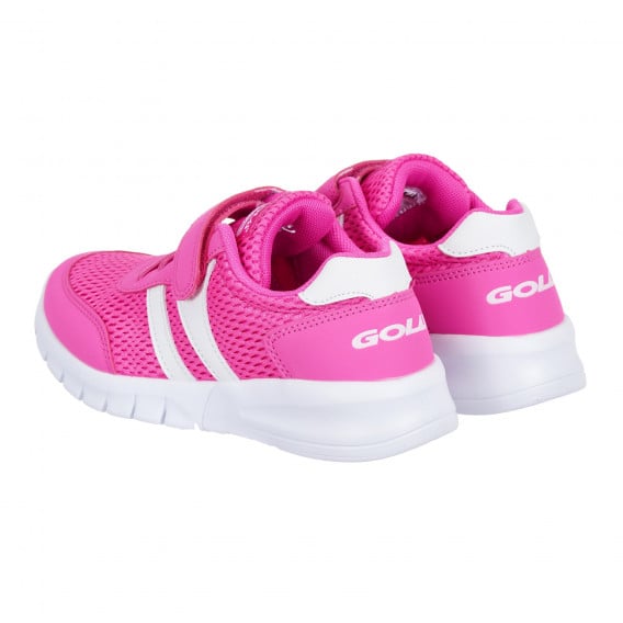 Αθλητικά παπούτσια με λευκές πινελιές, ροζ. Gola 284262 2