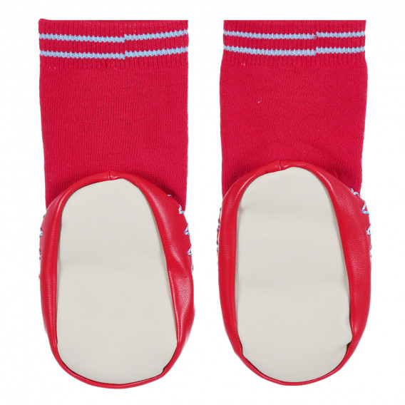 Μαλακές κάλτσες, κόκκινες Playshoes 284396 3