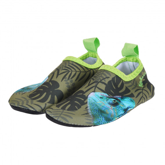 Παπούτσια θαλάσσης με floral print, πολύχρωμα Playshoes 284434 