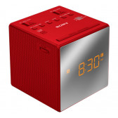 Ψηφιακό ρολόι-ραδιόφωνο, ICF-C1T κόκκινο SONY 28449 