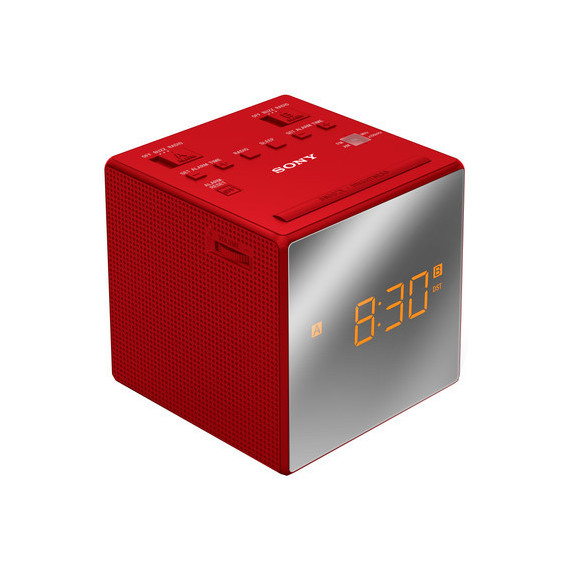 Ψηφιακό ρολόι-ραδιόφωνο, ICF-C1T κόκκινο SONY 28449 