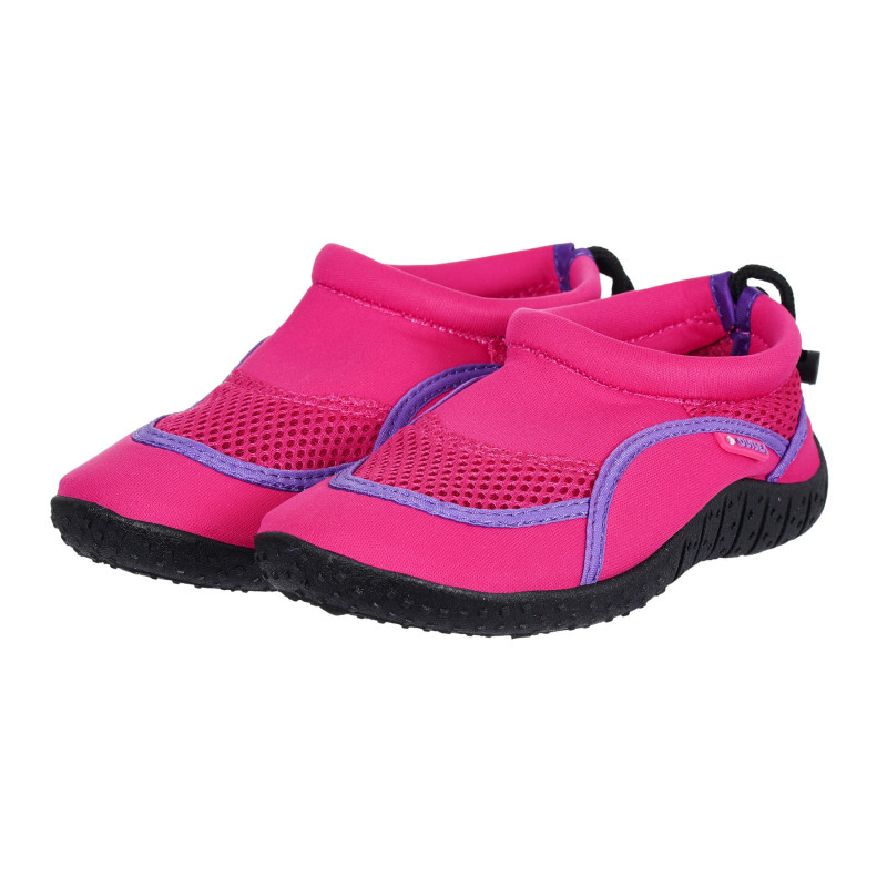 Παπούτσια θαλάσσης, με μοβ λεπτομέρειες, ροζ  284506