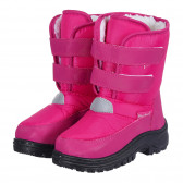 Μπότες με γκρι τόνους για μωρό, ροζ Playshoes 284561 