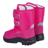 Μπότες με γκρι τόνους για μωρό, ροζ Playshoes 284562 2