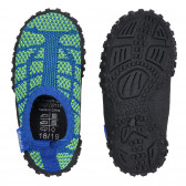 Παπούτσια θαλάσσης, με χρωματιστές λεπτομέρειες, μπλε Playshoes 284590 3
