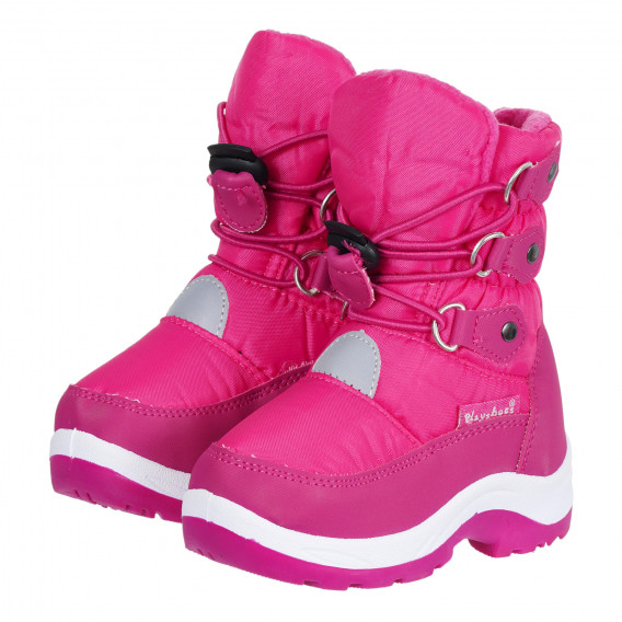 Μπότες apre με ελαστικούς δεσμούς, ροζ Playshoes 284606 