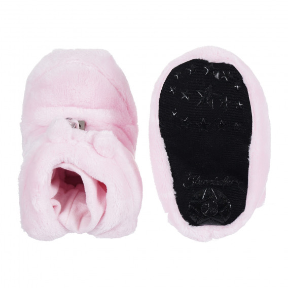 Μπότες παντόφλες με αυτιά για μωρό, ροζ Sterntaler 284671 3