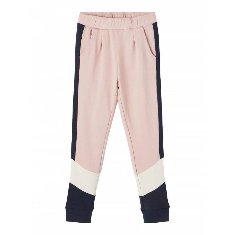 Αθλητικό παντελόνι από οργανικό βαμβάκι, ροζ  284741