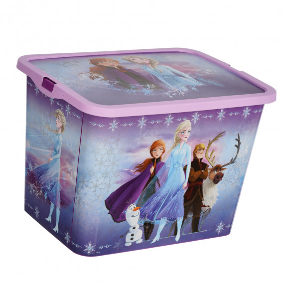 Κουτί αποθήκευσης με σύστημα κλικ για ένα κορίτσι, Frozen Kingdom 2, 23 l. Frozen 284913 
