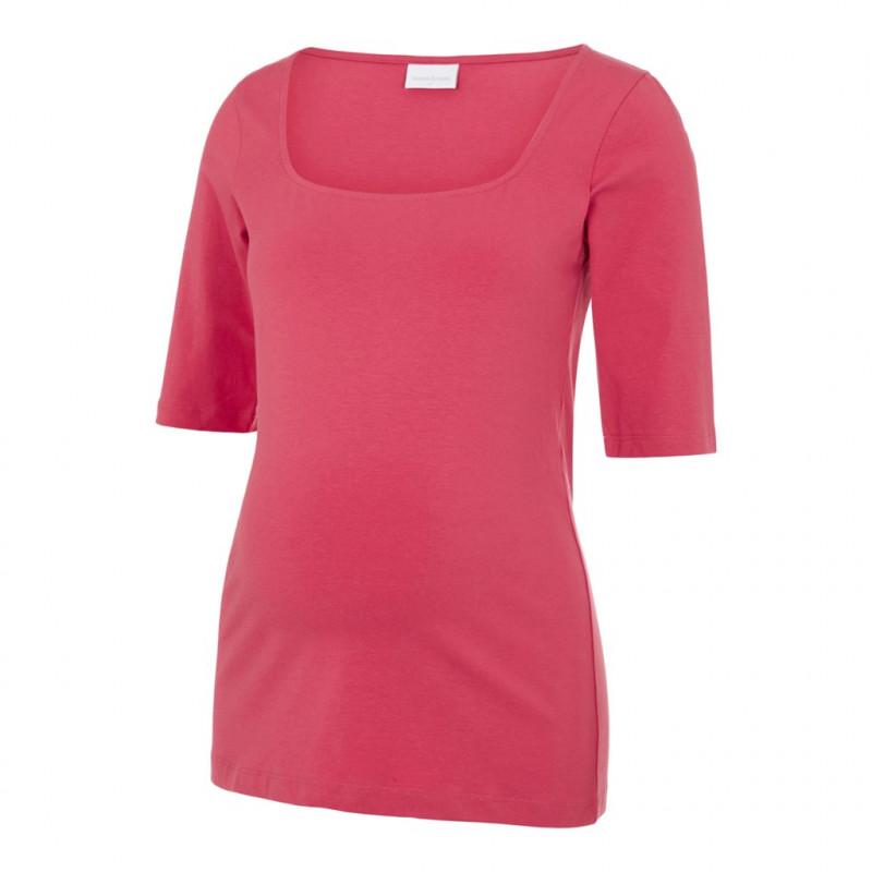 Μπλούζα για έγκυες, από οργανικό βαμβάκι, ροζ  285061