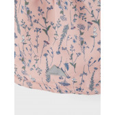 Μπουφάν με floral print, σε ροζ χρώμα Name it 285240 4