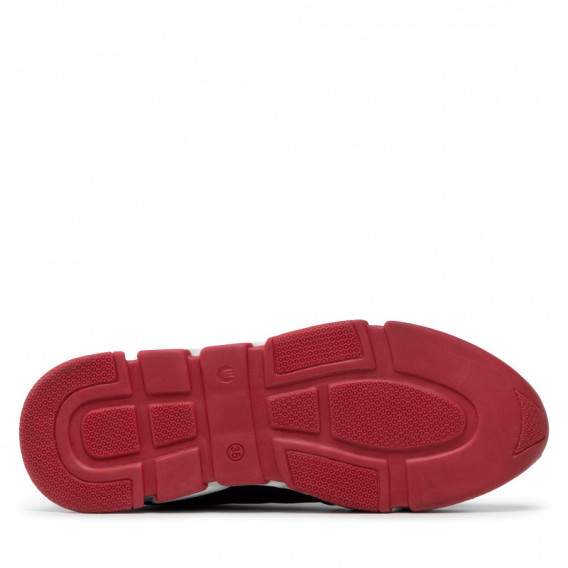 Αθλητικά παπούτσια RICKY με κόκκινες λεπτομέρειες, σκούρο μπλε Guess 285452 4