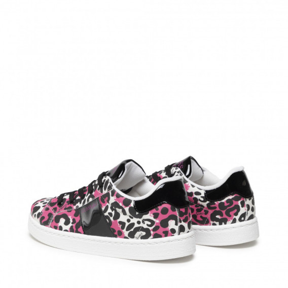 Αθλητικά παπούτσια με leopard print και μαύρες λεπτομέρειες, πολύχρωμα Guess 285458 3