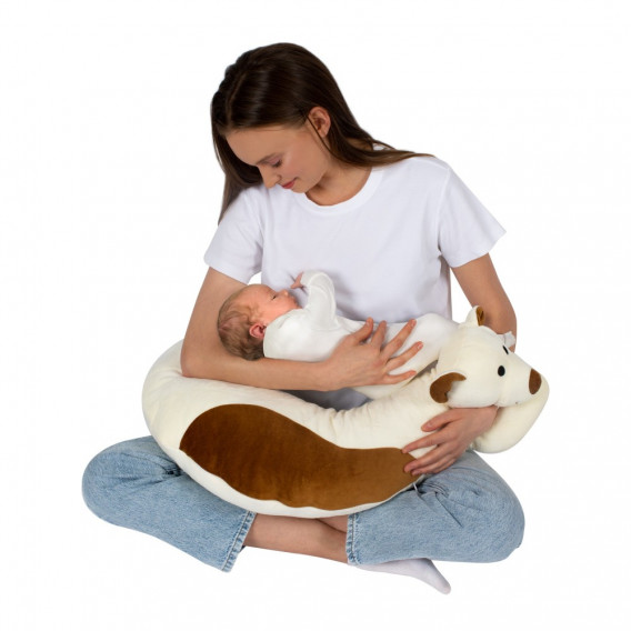 Πολυλειτουργικό μαξιλάρι για έγκυες και θηλάζουσες γυναίκες, Αρκούδα Sevi Baby 285579 5