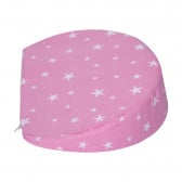Ροζ μαξιλάρι με αστέρια απλικέ για εγκύους Sevi Baby 285660 