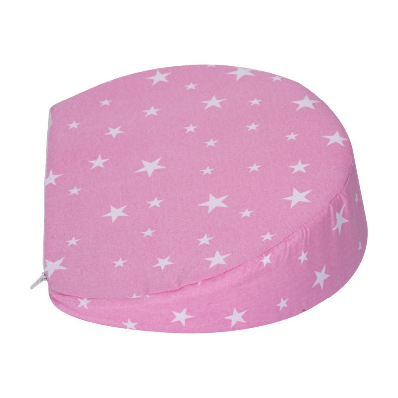 Ροζ μαξιλάρι με αστέρια απλικέ για εγκύους  285660