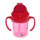 Ροζ κούπα με σε πλαστικό των 190 ml BebeDue 286207 