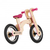Ξύλινος τροχός ισορροπίας, Pipello, 12 &quot;, χρώμα: ροζ Pippello Bikes 286231 5