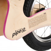 Ξύλινος τροχός ισορροπίας, Pipello, 12 &quot;, χρώμα: ροζ Pippello Bikes 286235 9
