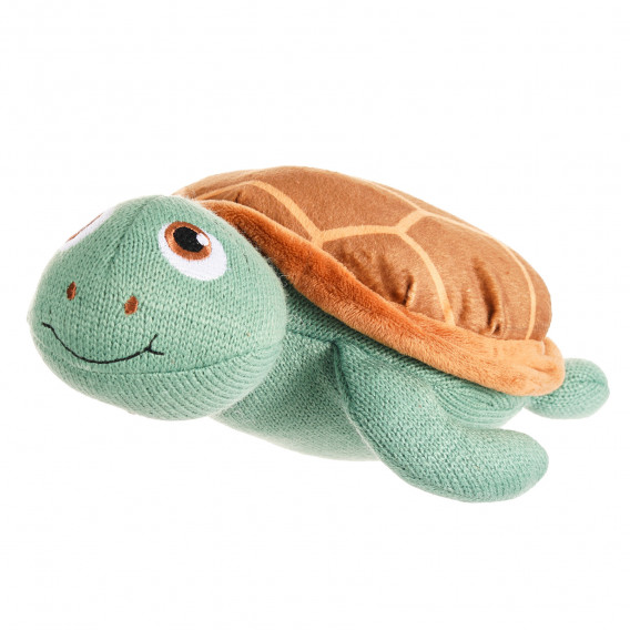 Πλεκτό βελούδινο παιχνίδι Χελώνα SeaHappy Otto, 28 cm Dino Toys 286291 