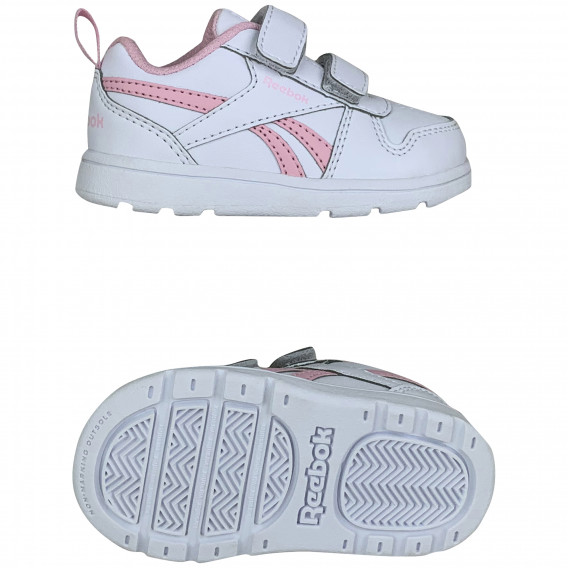 Βρεφικά αθλητικά παπούτσια, ROYAL PRIME 2.0 ALT, λευκά Reebok 286395 3