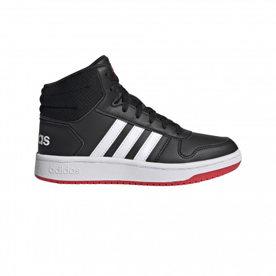 Μαύρα ψηλά sneakers Adidas HOOPS MID 2.0 K Adidas 286449 3