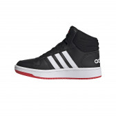 Μαύρα ψηλά sneakers Adidas HOOPS MID 2.0 K Adidas 286450 4