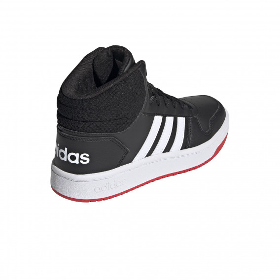 Μαύρα ψηλά sneakers Adidas HOOPS MID 2.0 K Adidas 286453 7