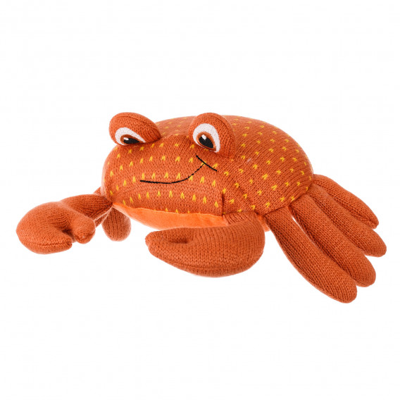 Πλεκτό βελούδινο παιχνίδι Κάβουρας SeaHappy Cedi, 34 cm Dino Toys 286498 