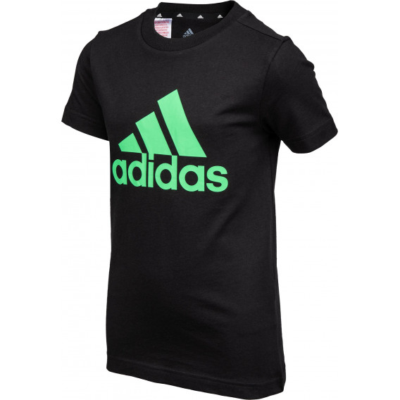 Βαμβακερό μπλουζάκι Adidas σε μαύρο χρώμα Adidas 286516 2