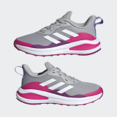 Adidas FortaRun K sneakers σε γκρι χρώμα Adidas 286535 